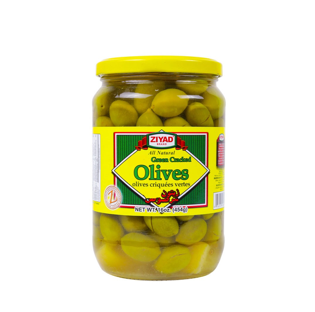 Ziyad Cracked Green Olives