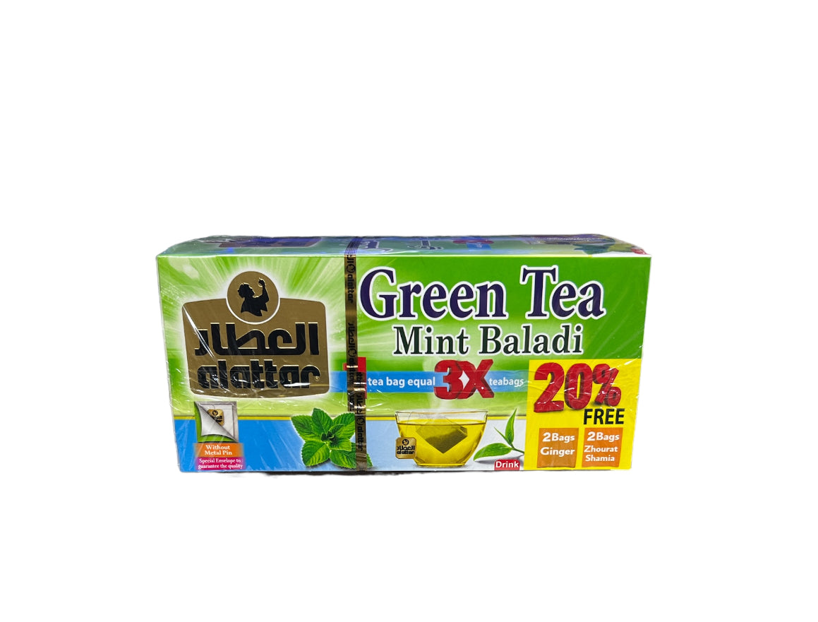 Alattar Green Tea Mint Baladi
