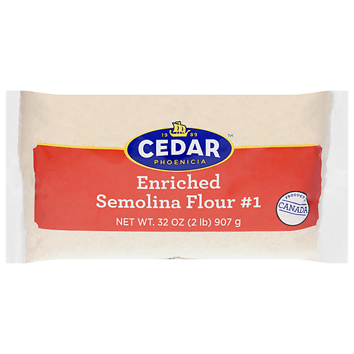 Cedar Enriched Semolina Flour