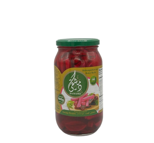 Damaski Pickled Turnips W/ Beetroot