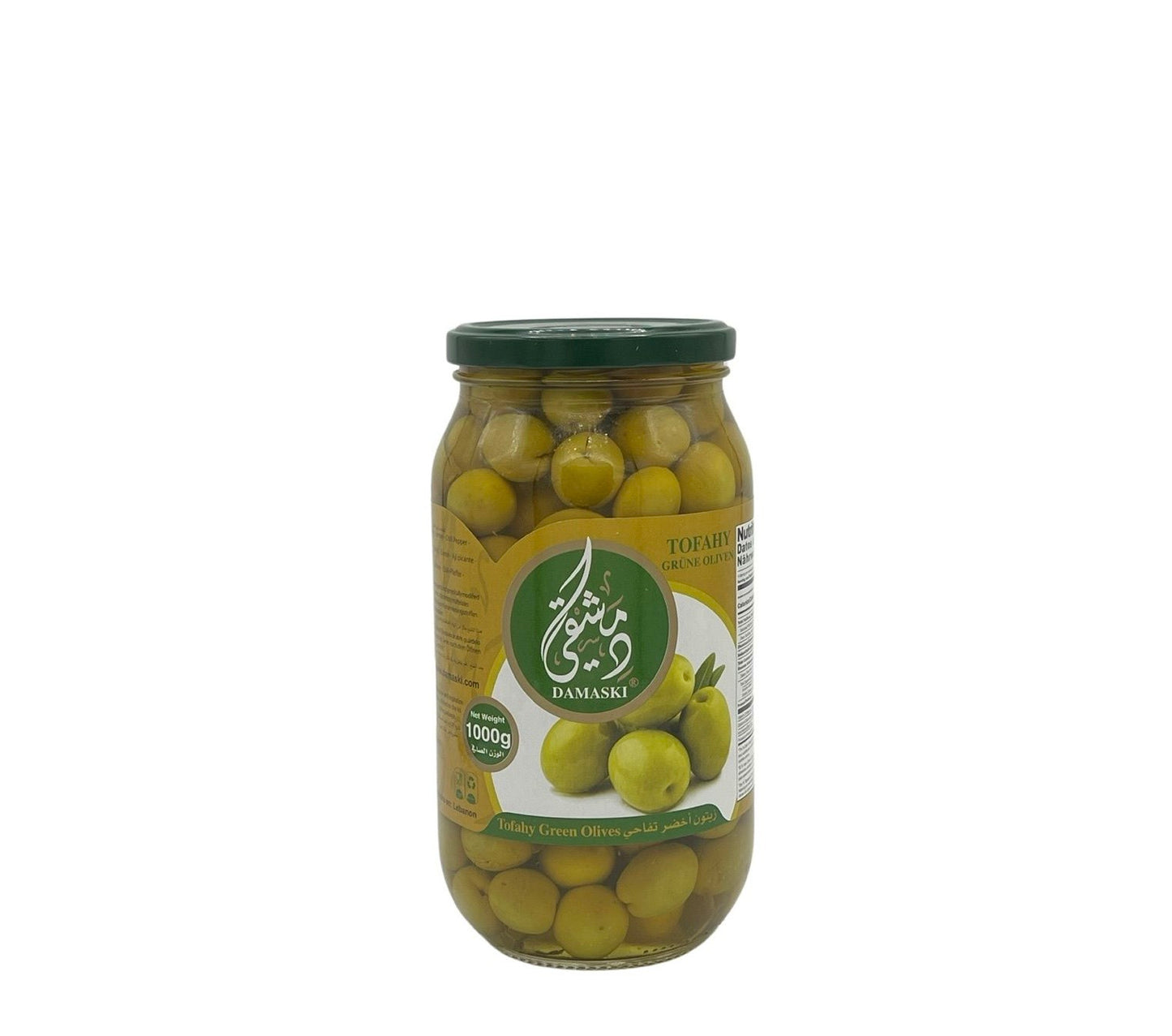 Damaski Tofahy Green Olives