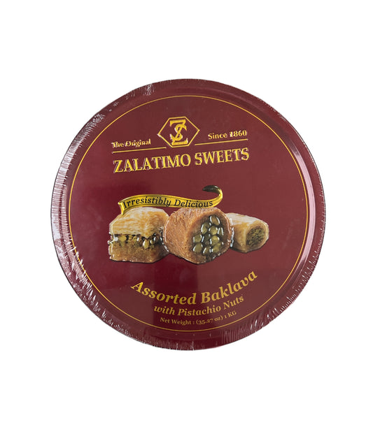 Zalatimo Sweets Assorted Baklava W/ Pistachios